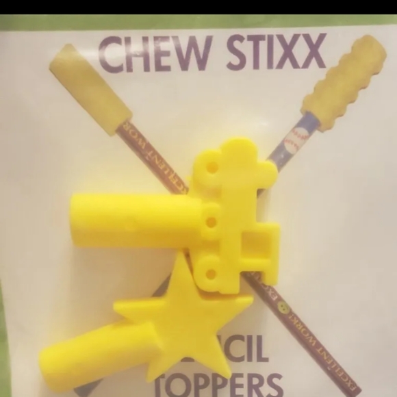 Sensory Chewable Fidget Pencil Toppers Chew Stixx Textured $12 Each - Picture 6 of 6